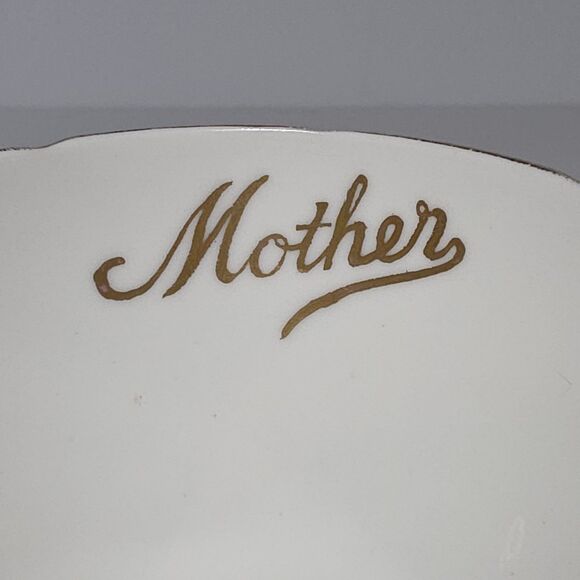 Foley Teacup and Saucer Mother Pink Roses Vintage - Picture 4 of 8